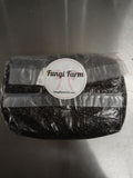 Sealed 5 lb all-in-one mushroom grow bag with a Fungi Farm label